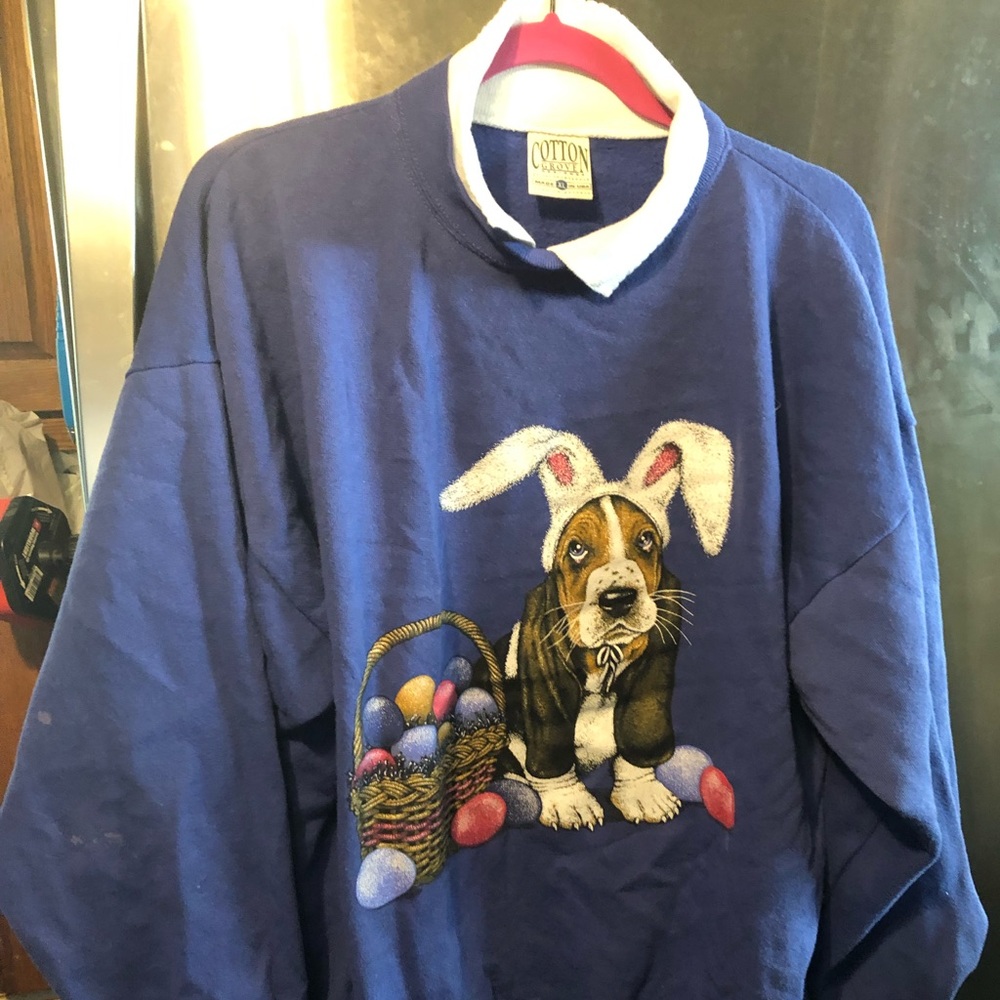 Cotton Grove Des. Easter Sweatshirt-418 $25 or $20 w/offer